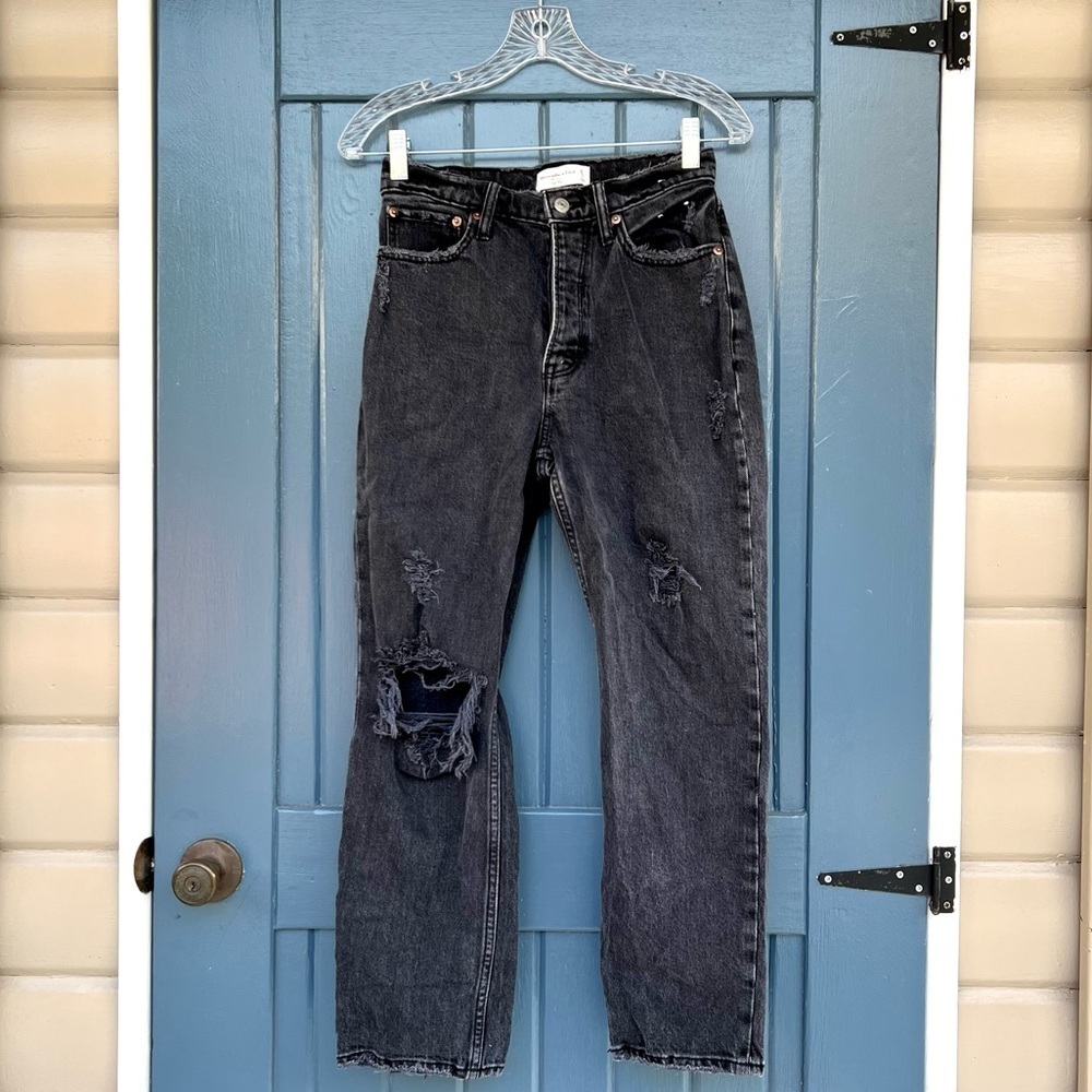 Abercrombie & Fitch The Dad High-Rise Jeans Women’s Size 25
